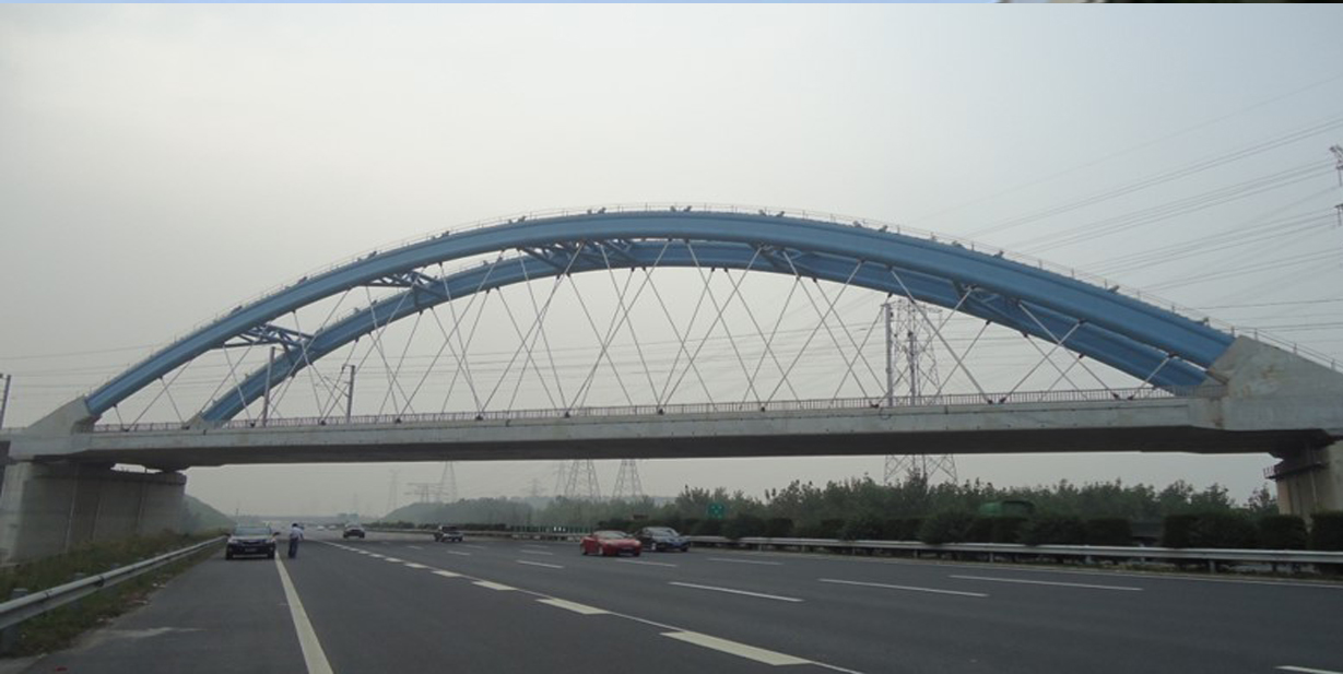 Steel Structures of Jiangning Super-large Bridge on Ningma High-speed Railway in Nanjing Jiangsu Province