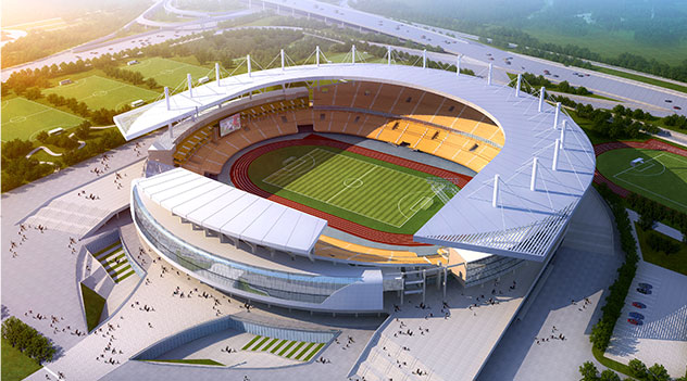 Large-span Spatial Steel Structure